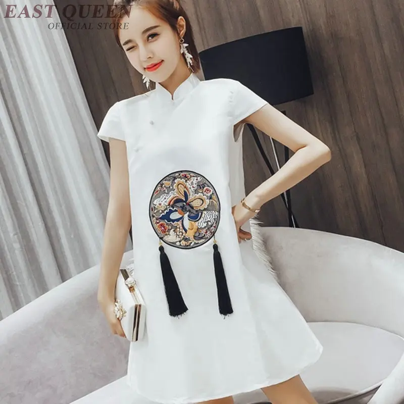 Современное китайское платье женская летняя одежда 2019 Вьетнам Qipao для девочек