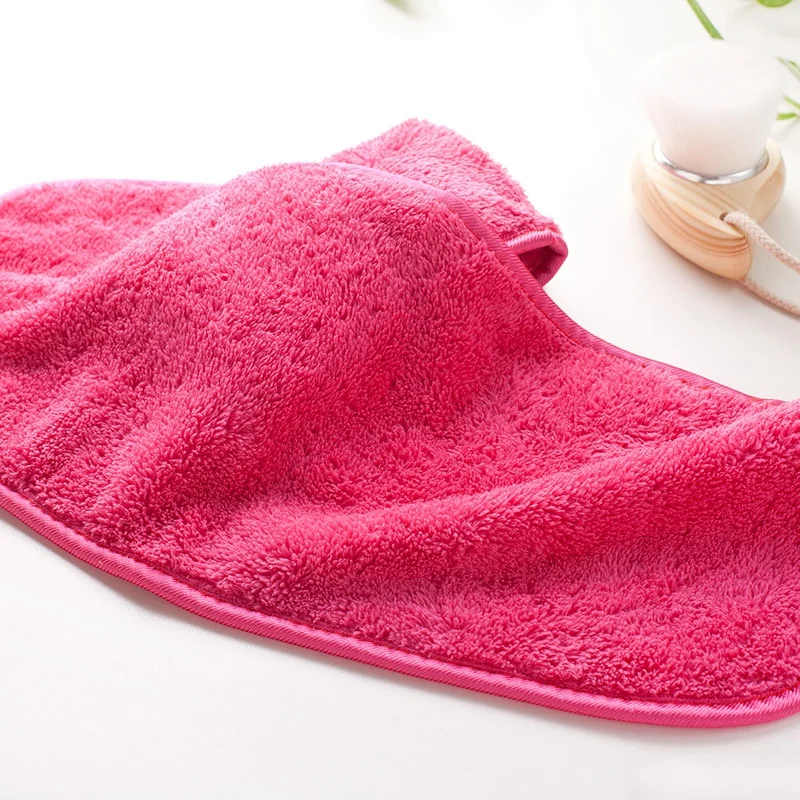 Natural Antibacterial Protection Makeup Remover Cleansing Beauty Wash Tools Reusable Microfiber Facial Cloth Face Towel