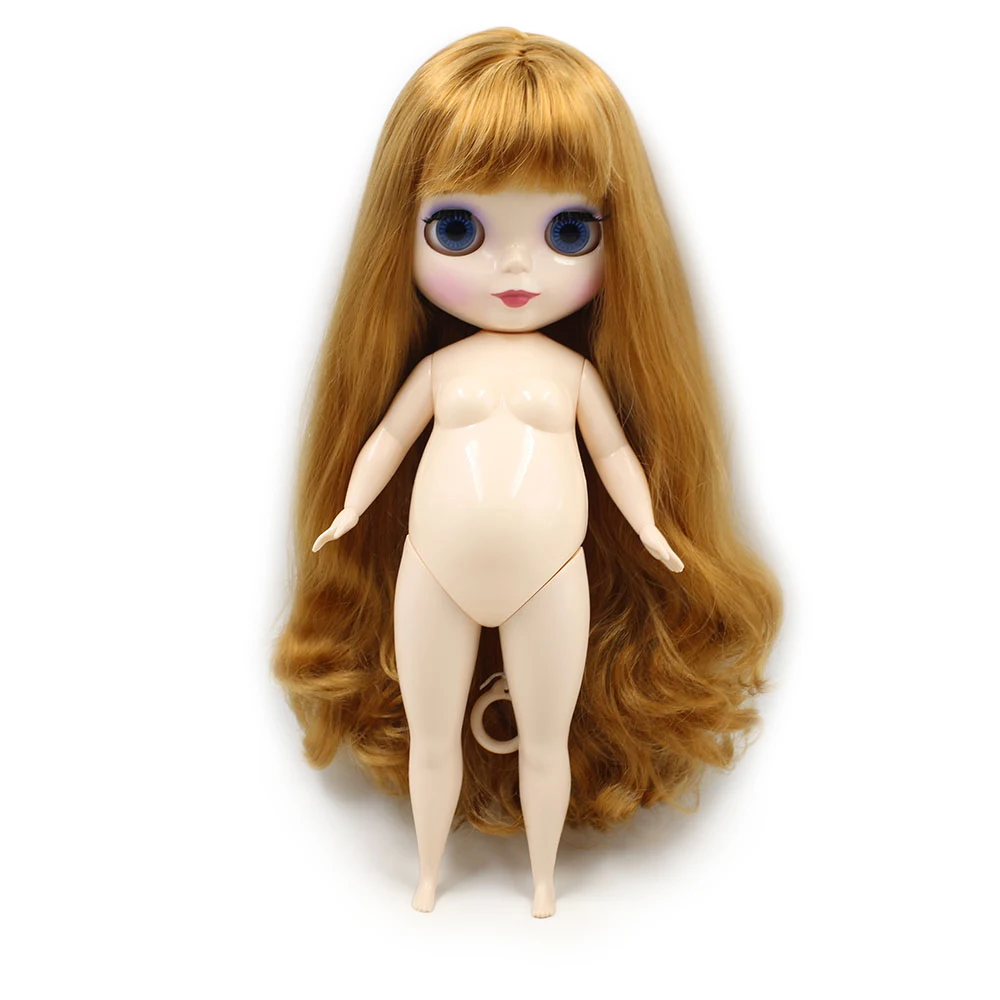 Blyth кукла фабрика пухленькая тело жир девочка игрушки BJD neo подходит для косметики diy ремонт специальное предложение - Цвет: like the picture