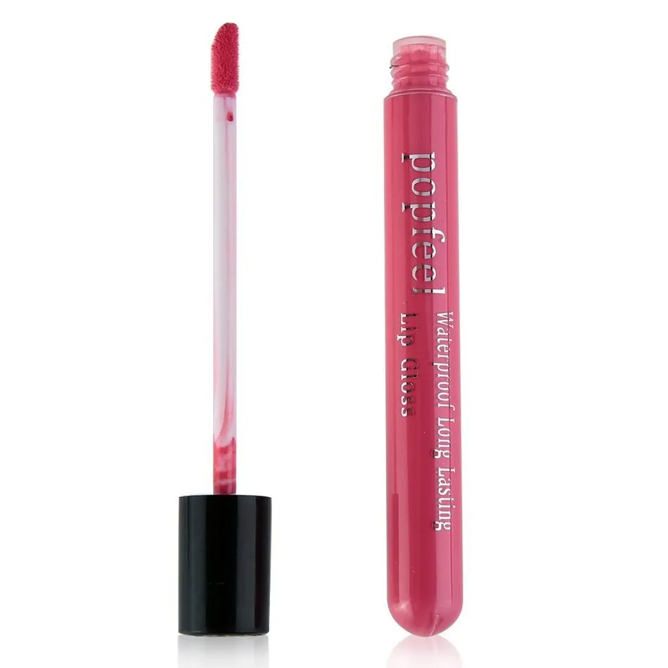 POPFEEL 12 шт./компл. набор косметики для губ Maquiagem Matte Lip матовый блесек помада жидкое
