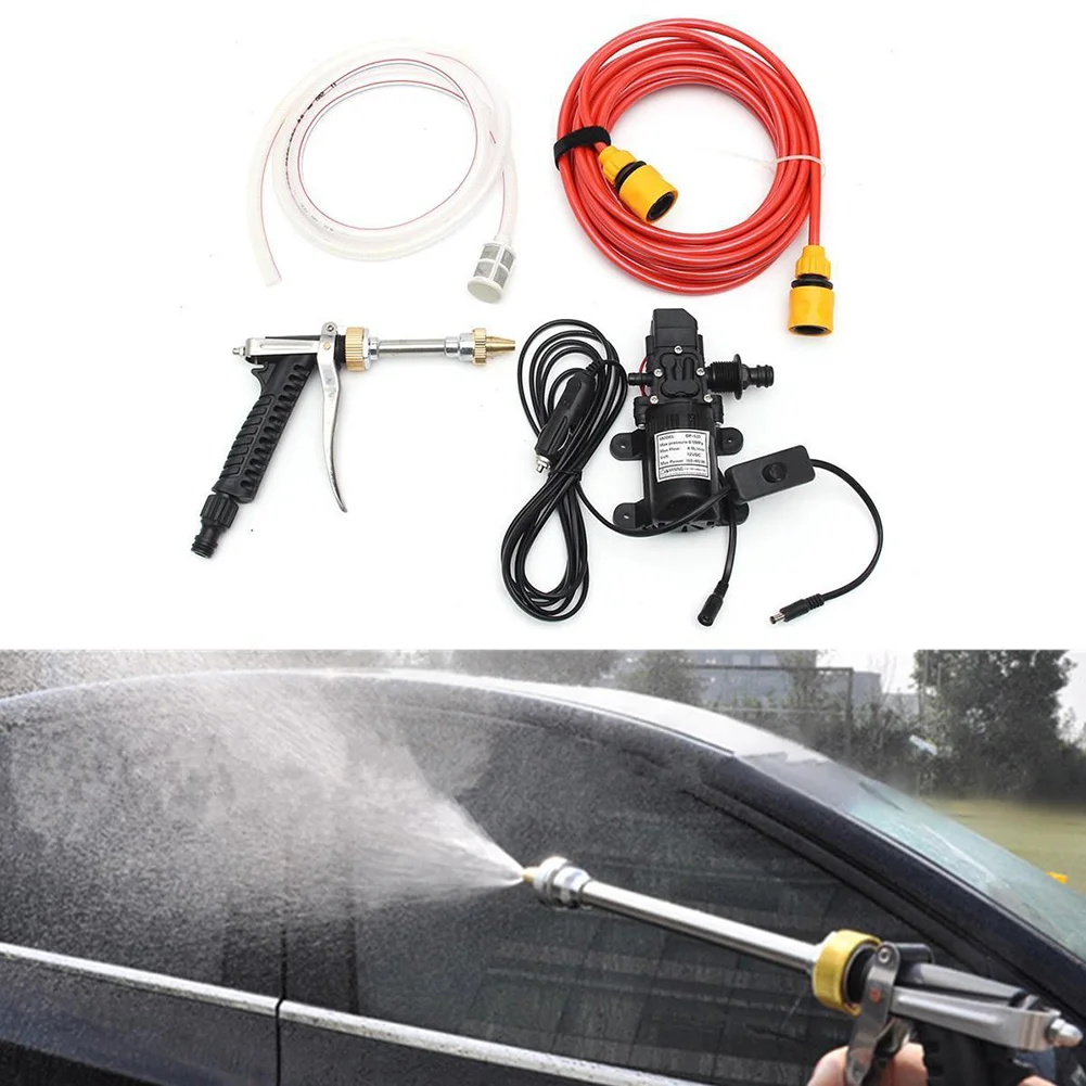 Conjunto de Limpeza de Alta Lavador de Alta Máquina de Lavar Kit de Limpeza de Carro Pressão Automóvel Motocicleta Lavador Elétrico Autoadesivo