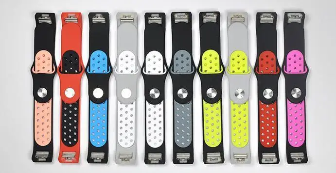 KINGBEIKE Sport Silicone watchband For Fitbit Charge 2 Bracelet Smart Wristbands Watches Band Fitbit Accessories Strap