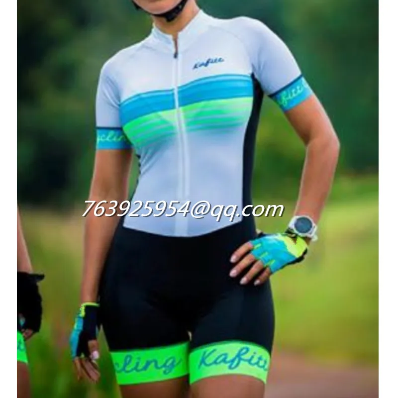 Модель года: женский облегающий костюм Kafitt, сексуальный костюм для велоспорта, одежда для триатлона, ciclismo ropa, велосипедное снаряжение, одежда для велоспорта - Цвет: Triathlon 03