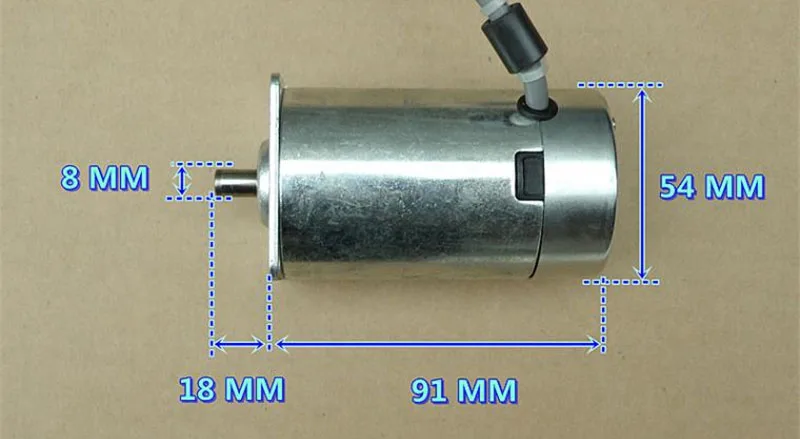 Двойной Шарикоподшипник DC12V-24V 2500-5000 об./мин. Silent High Torsion высокое качество двигатель