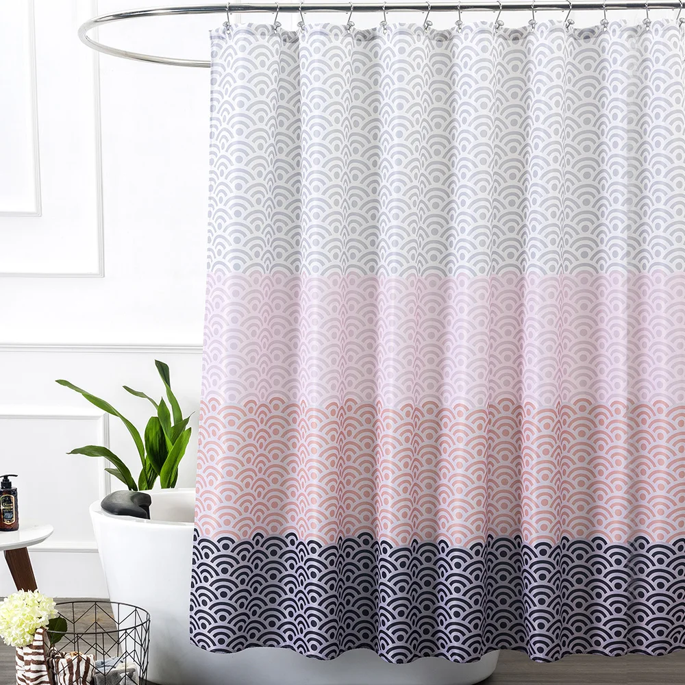 Popular Geometric Shower Curtainbuy Cheap Geometric Shower - Aimjerry Longer Pink Bathtub Bathroom Shower Curtain Fabric Liner With Hooks Wxh Inch Waterproof And popular geometric shower curtainbuy cheap geometric shower - aimjerry longer pink bathtub bathroom shower curtain fabric liner with hooks wxh inch waterproof and