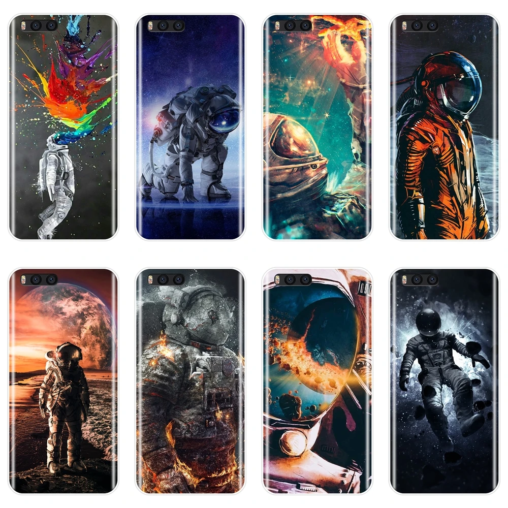 

For Xiaomi Mi Mix 1 2 2S 3 Max2 Phone Case Silicone Cool Space Astronaut Soft Back Cover For Xiaomi Mi Max Note 1 2 3 Case