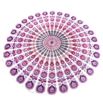 

HOT GCZW-Round Wall Hanging Beach Towel Tapestry Tablecloth