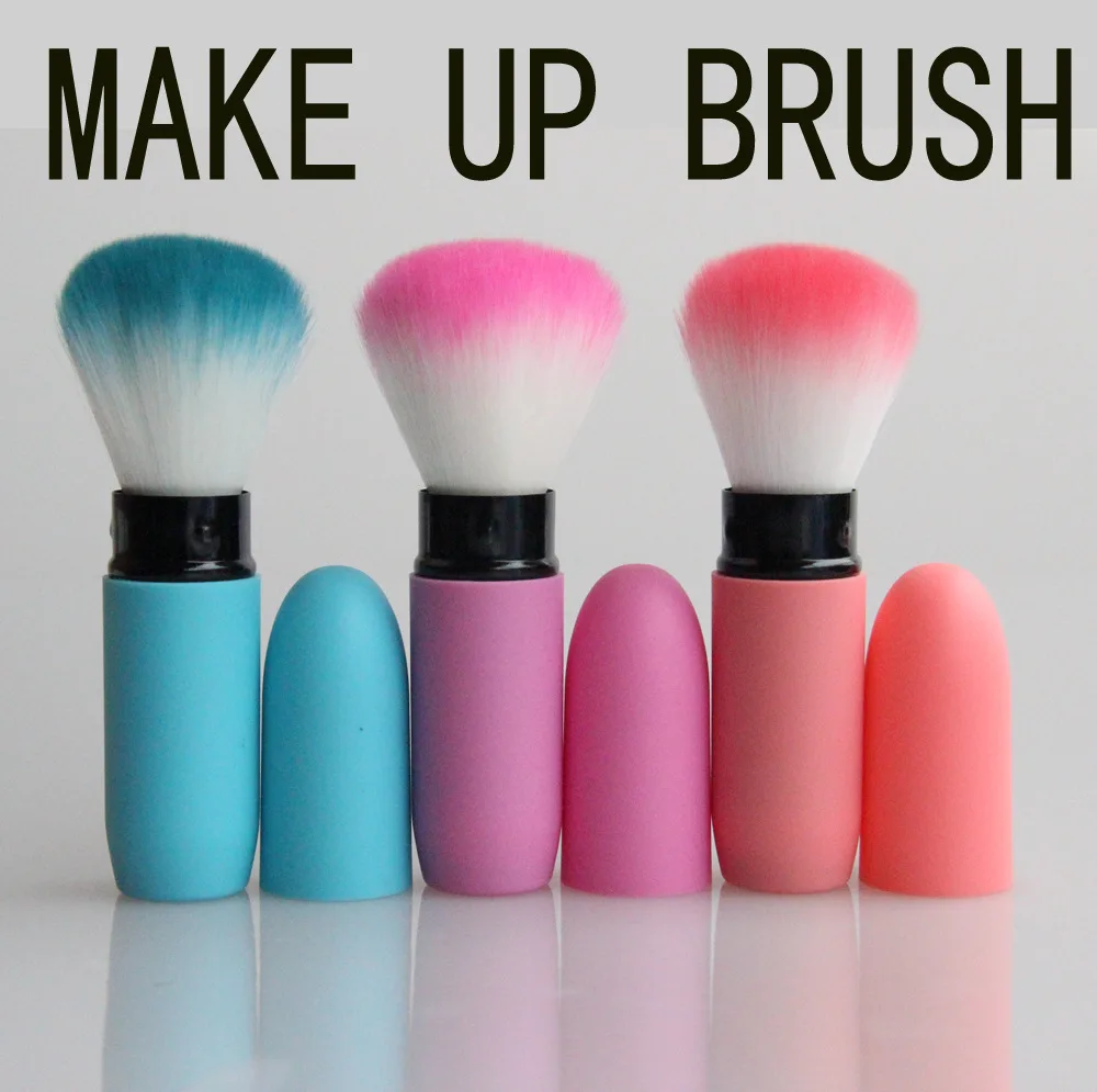 Good quality multicolor Retractable brush Best Makeup Brush Fast Make