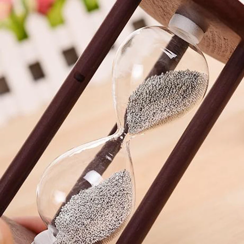 DIY Vintage Hourglass Craft Antique Style Ancient Hourglass Ampulheta Home Furnishing Gift Table Decoration Brushing Wood Timer