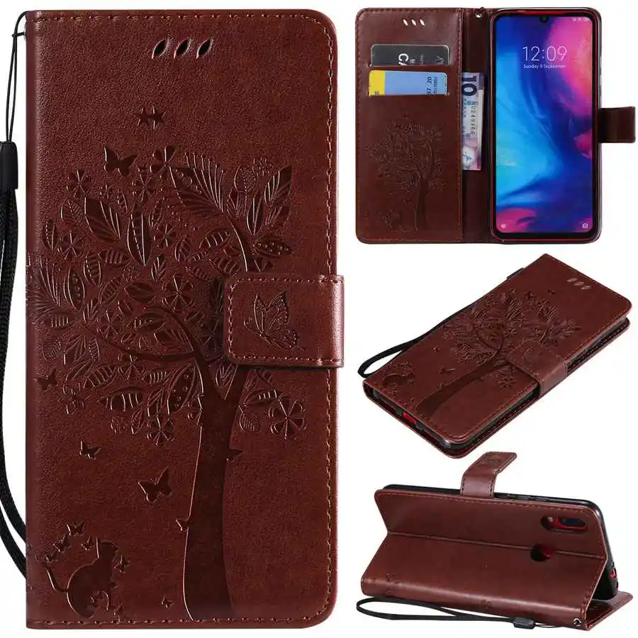 cell phone lanyard pouch Embossing Print Case For Xiaomi Mi A1 A2 A3 Lite Pocophone X3 NFC M3 F3 F1 Flip Wallet Case For Xiaomi Mi 5 6 7 8 9 10 11 Lite phone flip cover