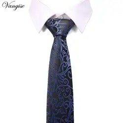 35 цветов строгие Галстуки Бизнес Vestidos Свадебный классический Для мужчин галстук в полоску 7,5 см мужские галстуки модные аксессуары Для