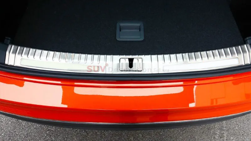 Нержавеющая внутренняя Накладка заднего бампера накладка 1 шт. для Volkswagen Tiguan второго поколения аксессуары