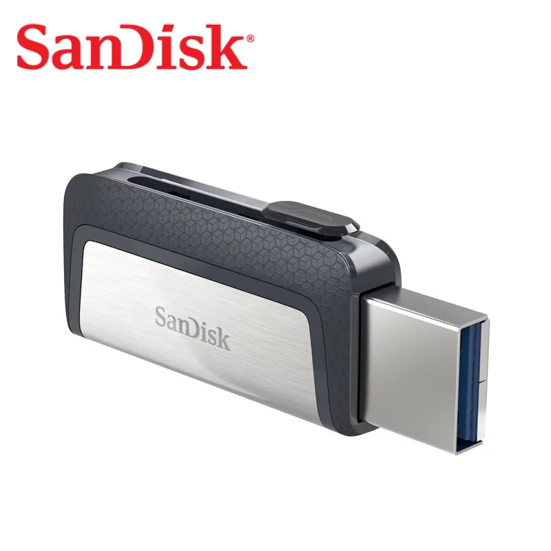 Флеш-накопитель Nueva sandisk 64 GB SDDDC2 Extreme de alta velocidad tipo C USB3.1 Dual OTG USB 128 GB pluma unidades32 GB 150 м/с