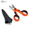 MNFT 1Set Multi Function Portable Fishing Scissor Braid Line Lure Cutter Cutting Fish Use Scissors Fishing Tackle & Storage Case ► Photo 1/6