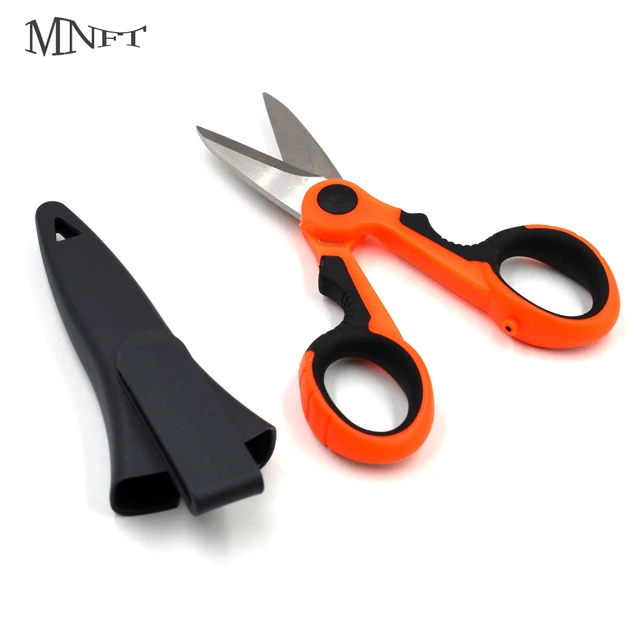 US $3.11 MNFT 1Set Multi Function Portable Fishing Scissor Braid Line Lure Cutter Cutting Fish Use Scissors 