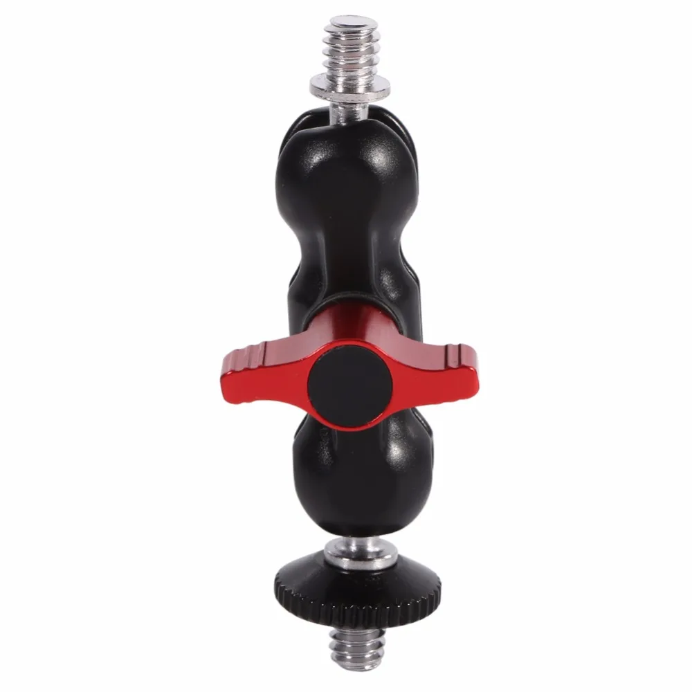 Переходник-кронштейн для рычага Multi-function двойной Ballhead с башмаком и 1/4 дюймов винт для DSLR