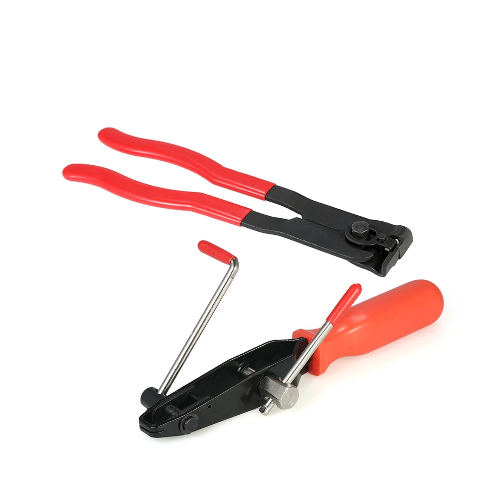 2pcs Auto CV Joint Boot Clamps Pliers Automobile Car Banding Clamp Tool