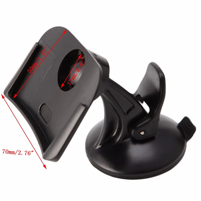 Black Car Windshield Suction Cup Mount Bracket Holder Navigator Stand for TomTom One XL Auto Car GPS Holder High Quality 10166