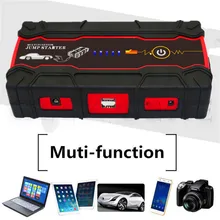 Coche de Arranque Salto 12 V 600A Pico Booster Pack de Batería Portátil 18000 mAh Coche de Arranque Del Motor Dispositivo de Emergencia Auto de encendido