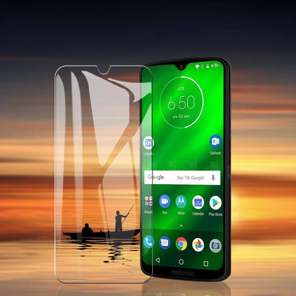 Для Motorola Moto G7 Мощность закаленное Стекло Экран протектор пленка для мотора плюс