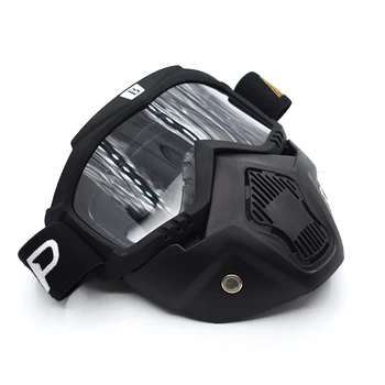 

Universal Motorcycle Goggles Filter Mask Separable Mask Helmet For Yamaha MT-01 MT-03 MT-07 MT-09/SR/FZ-07 FZ-09 FZ6 FAZER FZ6R