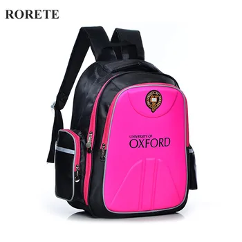 

Orthopedic Oxford backpack for girl Waterproof Primary School Bags Children school bag for boys Reflective backpacks