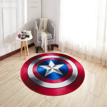 

Home Decor Kids room Carpet round 150*150cm baby play mat Patchwork picnic blanket ANITSLIP tapetes para casa sala kid tapis