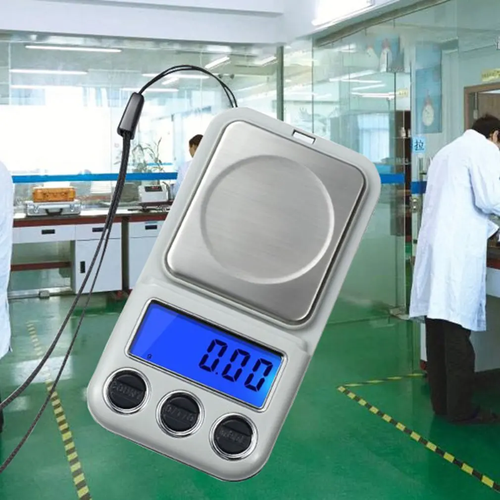 Точные мини карман портативный цифровой ювелирные весы двойной электронный измерительный прибор защитная оболочка для Ho применение