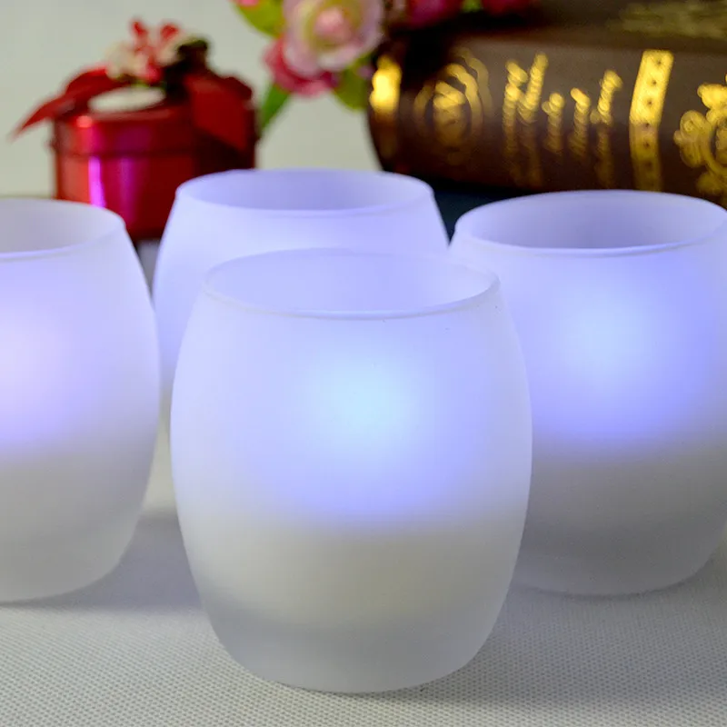 Color Changing Votive Round Tea Light Flameless LED Candle Color Changing Votive Round Tea Light Flameless LED Candle