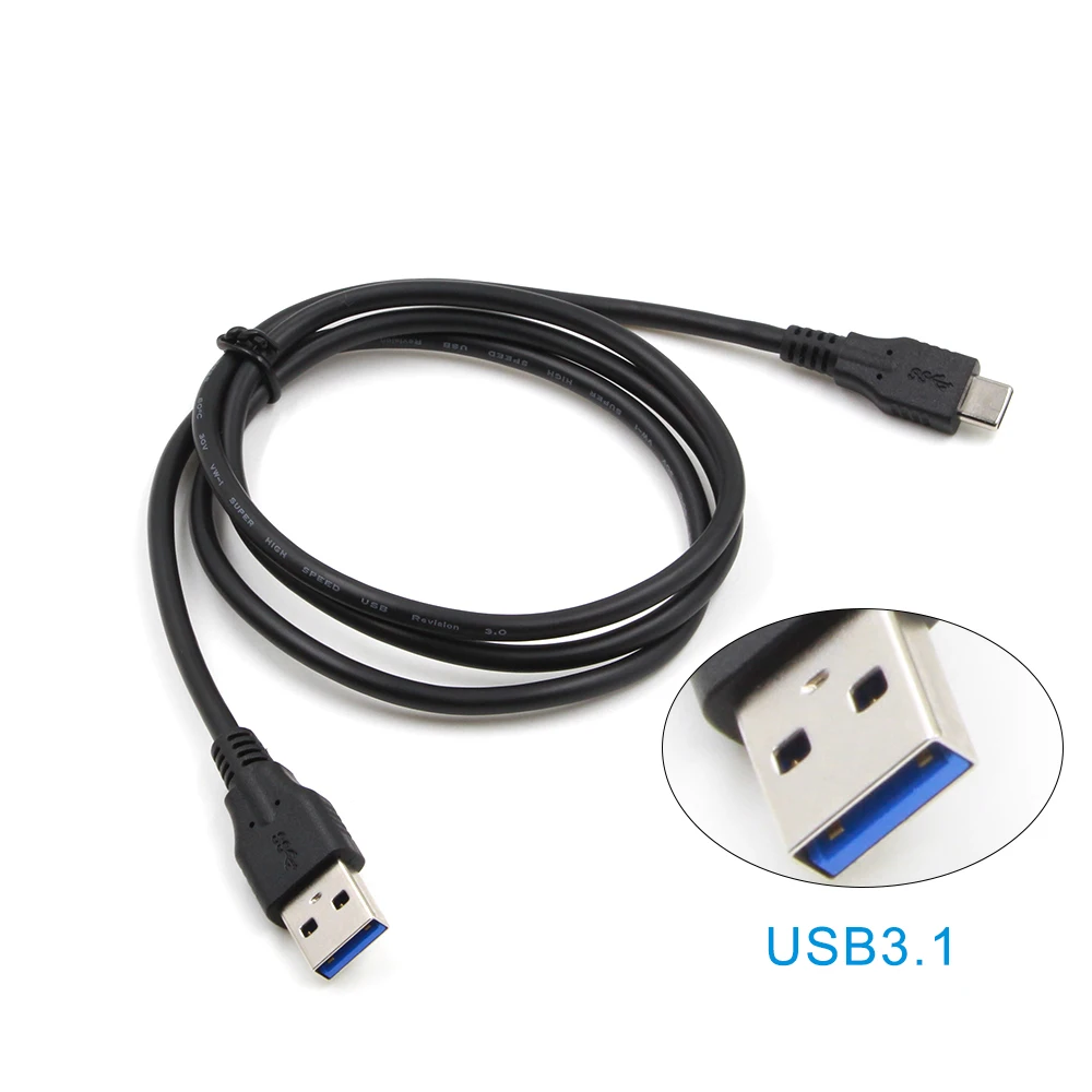 Кабель для синхронизации данных TELESIN type-C, зарядный кабель USB 3,1-type-C 3,0, кабель для камеры USB, кабель USB для GoPro Hero 5 6, аксессуары