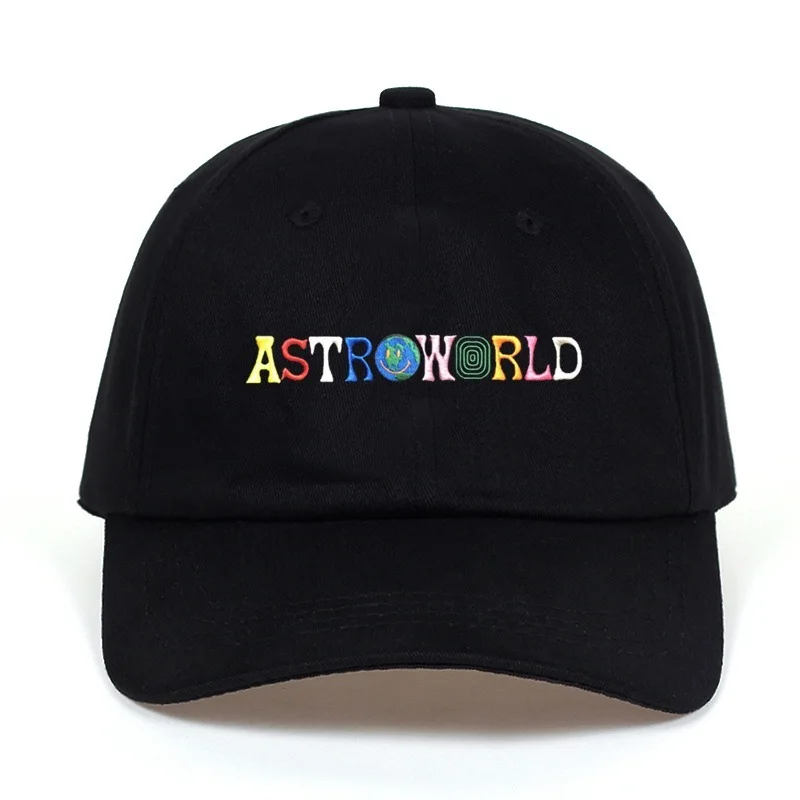 

Travi$ Scott latest album ASTROWORLD Dad Hat 100% Cotton embroidery Astroworld Baseball Caps Unisex Travis Scott Bone Garros