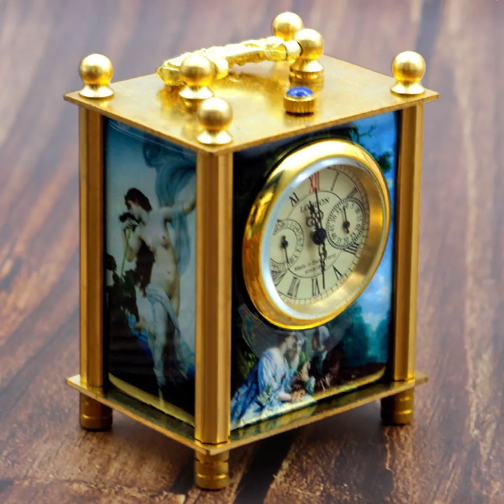 

Exquisite high quality vintage London decorative pocket watch men's and women's brass mechanical pocket watch