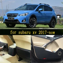 Двери автомобиля анти-kick колодки защитные аксессуары для SUBARA XV