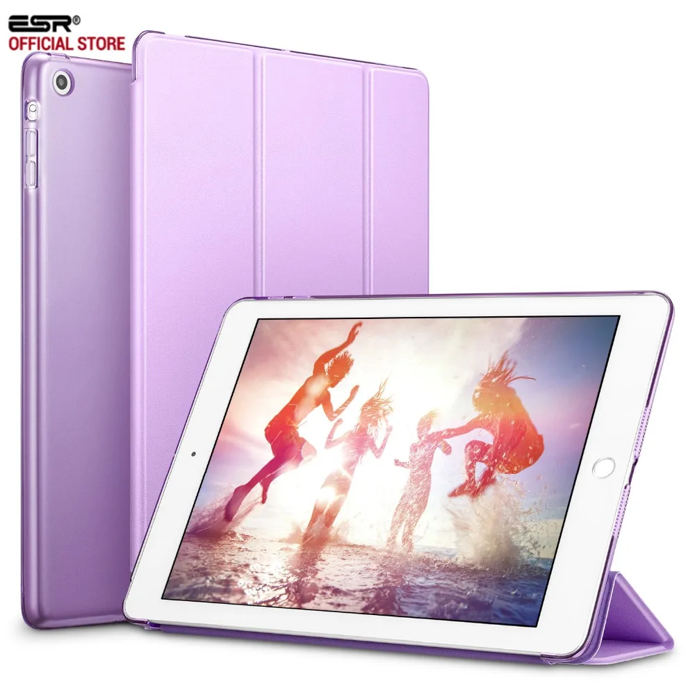 

Case for iPad Mini 3 2 1,ESR PU Leather Silicone Soft Back Trifold Stand Auto Sleep/Wake up Smart Cover for iPad Mini 2 Case