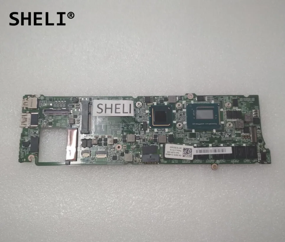 

SHELI GJW63 0GJW63 CN-0GJW63 NOT 1080P For Dell 13 L322X Motherboard with i5-3317U 8GB DAD13AMBCD1