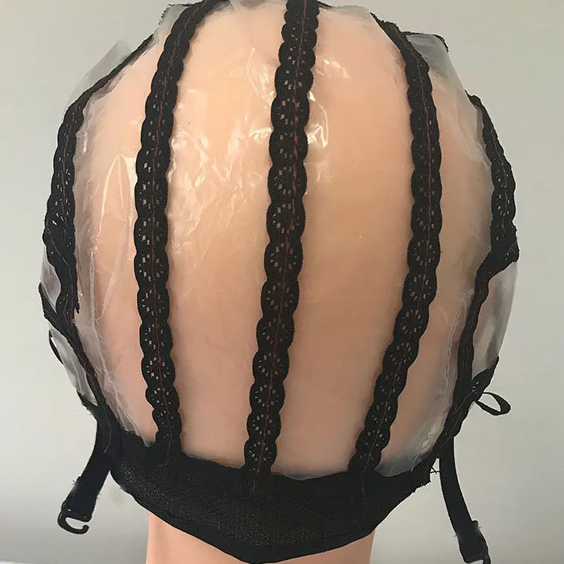 10PCS Lace front wig caps hairnets for making wigs With Adjustable Stretch Lace Strap glueless wig caps