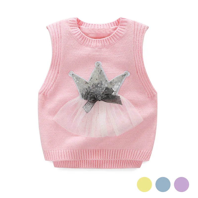 Buy Autumn Girls Sweater Vest Sleeveless O Neck