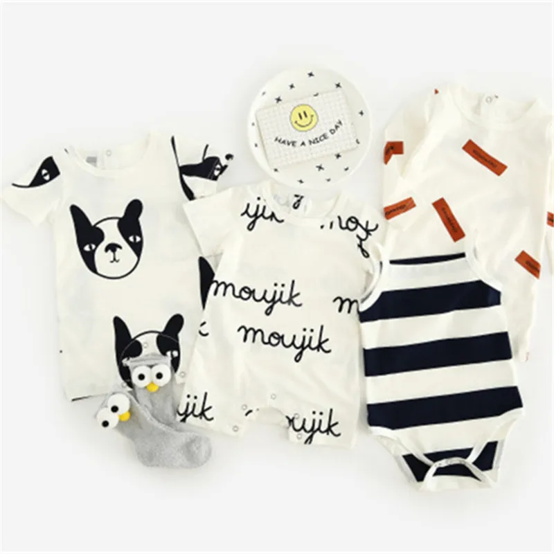 

2019 New Baby Bodysuits Cotton Baby Girls Boys Clothing Infant Baby Jumpsuit Newborn Body Baby One-Pieces Outfits