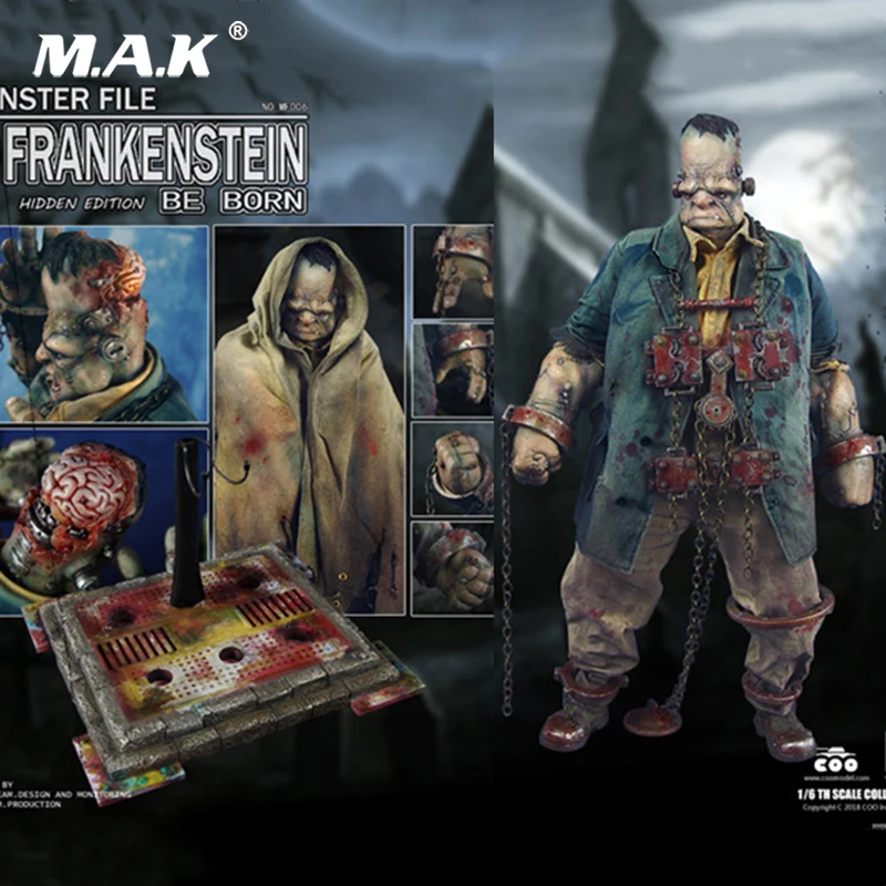 Полный Набор фигурок COOMODEL X OUZHIXIANG NO. MF007/NO. MF006 MONSTER файл серии FRANKENSTEIN