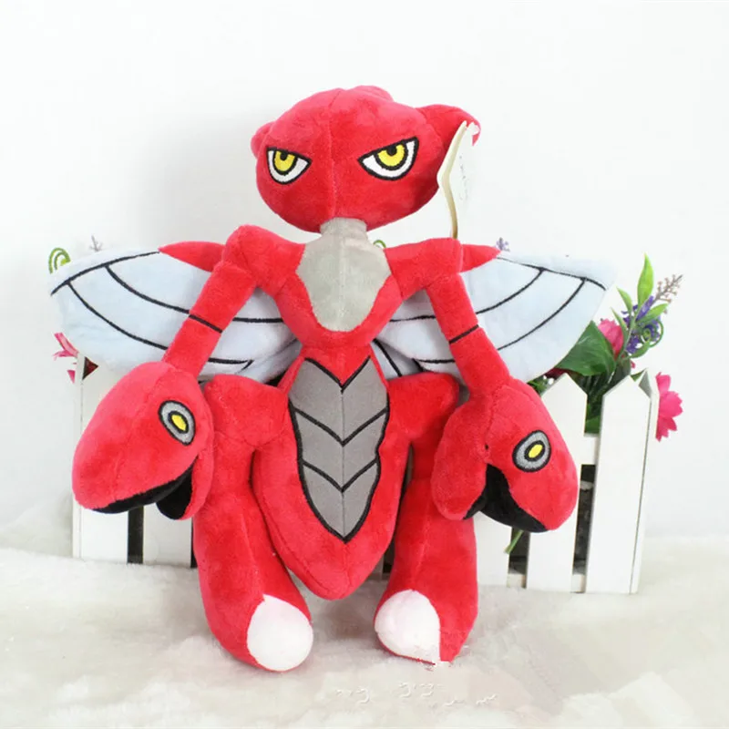 Аниме игры Пикачу серии 30 см Scizor плюшевые игрушки мягкие игрушки, подарок на день рождения для детей