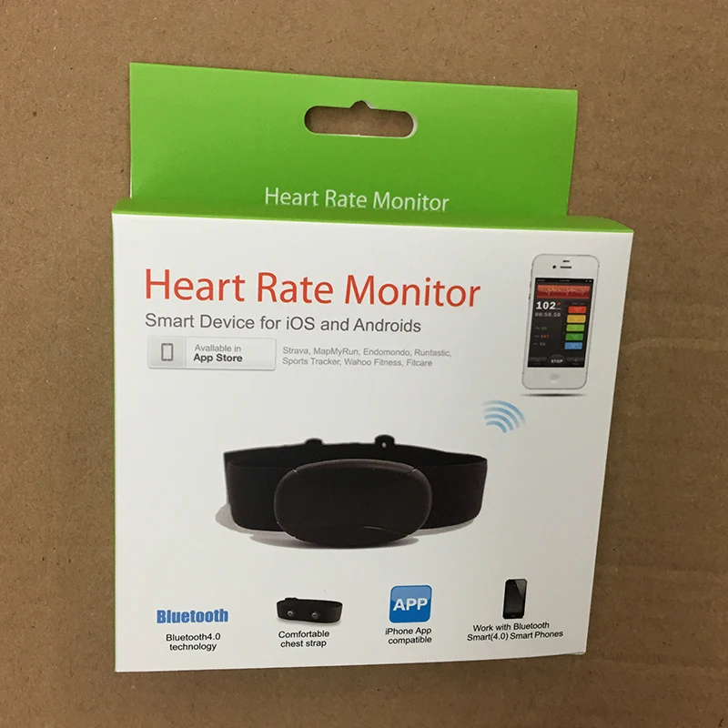 15 Bluetooth Heart Rate Monitor Chest Strap Belt Wahoo Runtastic Polar Beat Strava Endomondo Fitness Heart Rate Sensor Pulse Meter