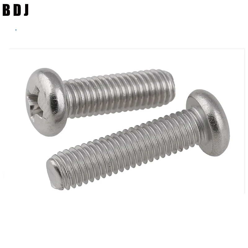 GB818 M1.6 M2 M2.5 M3 M4 M5 M6 ISO7045 DIN7985 304 Нержавеющая сталь самонарезающие винты с