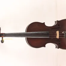 4-String 4/4 3/4 электроакустической Скрипки темно-красный#1-002