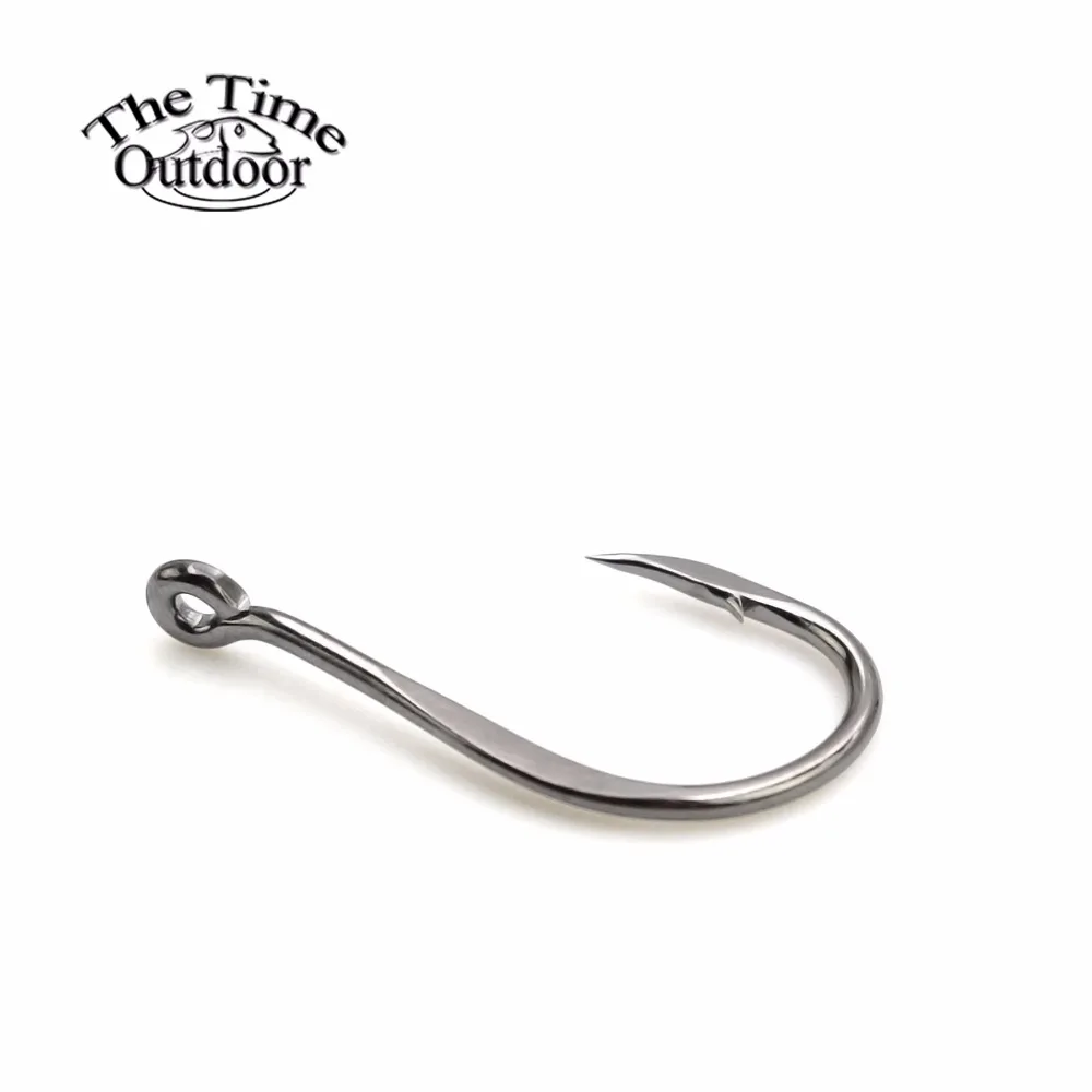 The Time High Quality Bulk Sharpened Fishing Hooks Patent Chinu Ring Forged  High Carbon Steel Hook Fishing Wholesale 100 pcs/lot - AliExpress