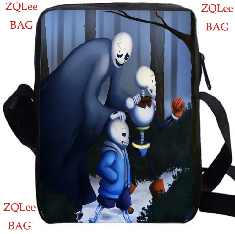 Сумка через плечо undertale для девочек и мальчиков женские сумки аниме мультяшная