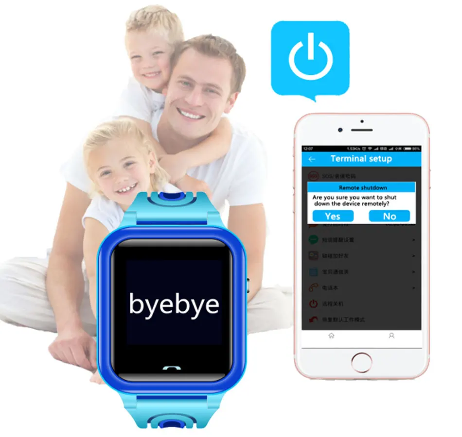 SALFRESA L60 Children Smart Watch Waterproof IP67 Color Touch Screen 1.33'' Baby Safety Kids AGPS LBS Smart Bracelet for Child-16