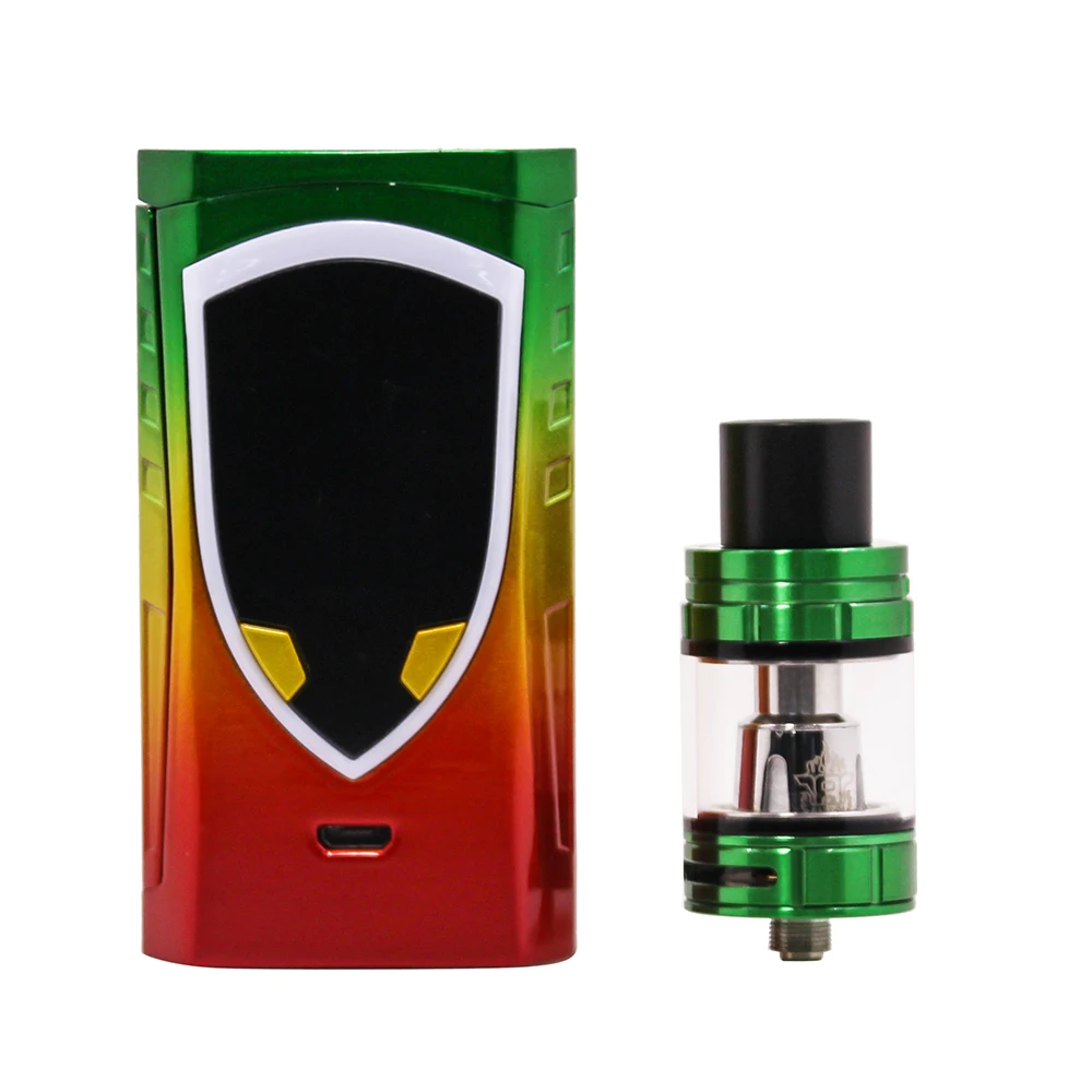 Original SMOK Procolor Kit Electronic Cigarette 225W Box Mod Pro Color Vape For V8 Big Baby Vaporizer Atomizer Coil VS Alien Mag