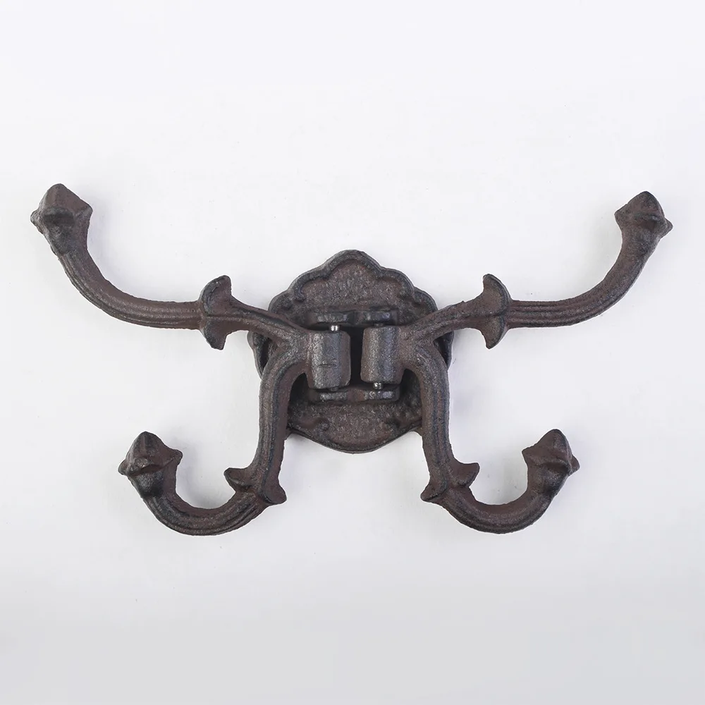 old cast iron hooks