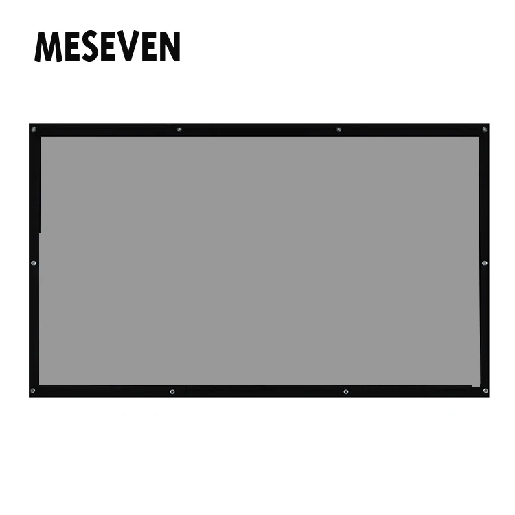 

120 Inches(10 Feet) 16:9 Back Behind Rear Projection Film Screen Curtain for HD 3D Smart Movie Home Theater Projector Beamer