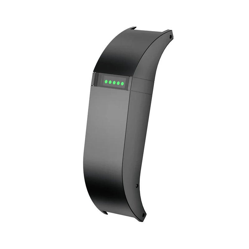 1 шт. металлический защитный чехол покрытие часов рамка Бампер для FitbitFlex WIF66 - Цвет: Черный